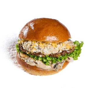 Creamy Mushroom Burger