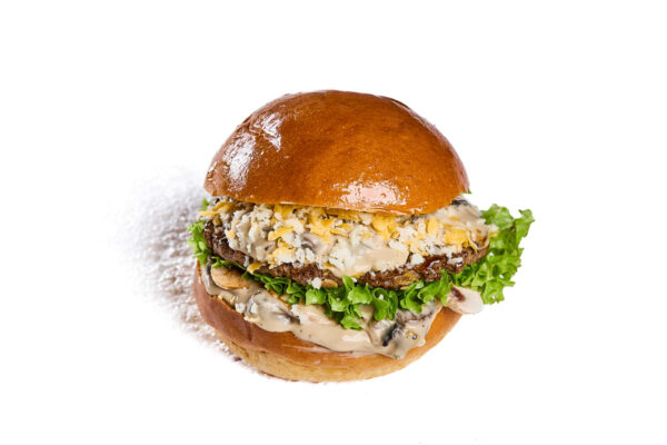 Creamy Mushroom Burger